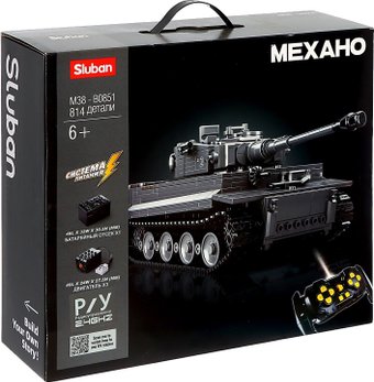 Конструктор Sluban Механо. Немецкий танк Tiger M38-B0851 9590275