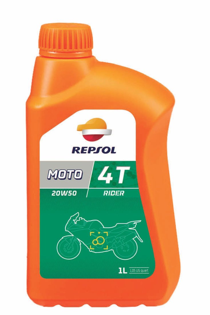 

Моторное масло Repsol Moto Rider 4T 20W-50 1л