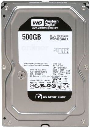 WD Caviar Black 500Гб (WD5002AALX)