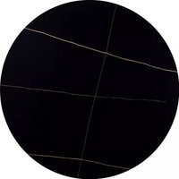 Кухонный стол Signal Rion 90 (черный/черный)