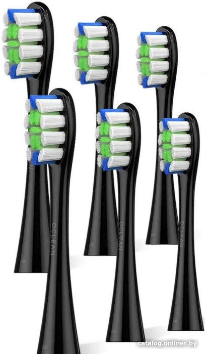 Сменная насадка Oclean P1C5 B06 (6 шт, черный)