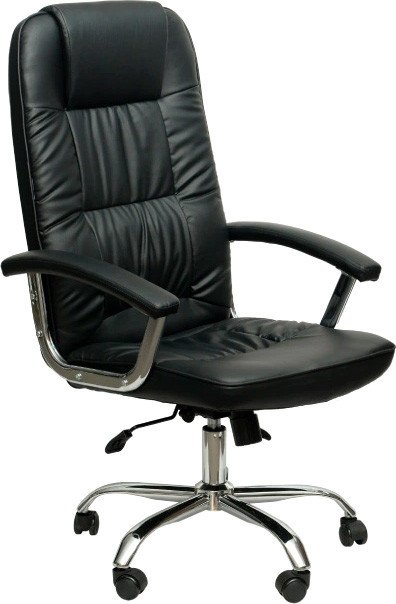 Офисное кресло King Style ATL-1 Asante Chrome (черный)