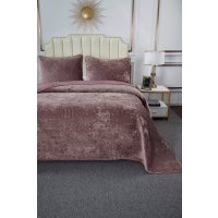 Набор текстиля для спальни Sofi De MarkO Патрисия 160x220 Пок-П-160x220пр1 (пепельная роза 1)