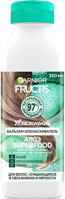 

Бальзам Garnier Fructis Superfood Алоэ увлажнение 350 мл