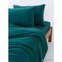 1.5-спальный комплект постельного белья GoodNight Сатин Делюкс 1.5 385244 (изумруд)