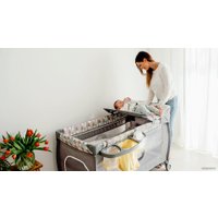 Манеж-кровать Lionelo Sven Plus (темно-синий)