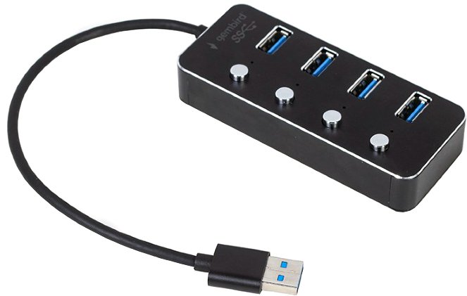 

USB-хаб Gembird UHB-U3P4P-01