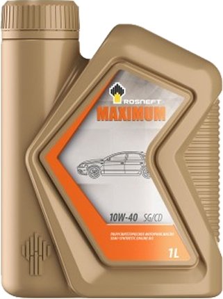 Моторное масло Роснефть Maximum 10W-40 SG/CD 1л