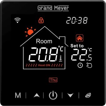 Терморегулятор Grand Meyer Wi-Fi SN-20 (черный)