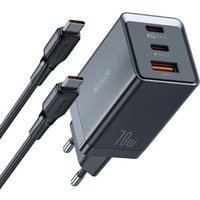 Сетевое зарядное McDodo CH-154 70W USB Type-C (черный)