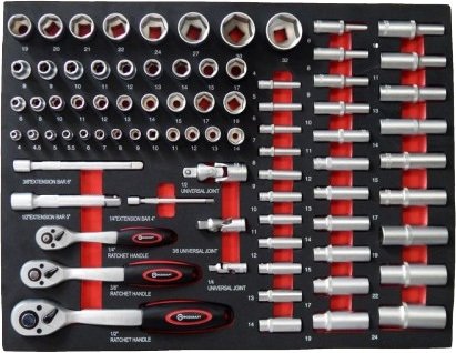 

Универсальный набор инструментов ForceKraft FK-K4802-5 (80 предметов)