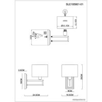 Бра Evoluce SLE105801-01