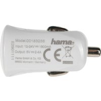 Автомобильное зарядное Hama 183266