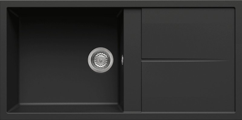 

Кухонная мойка Elleci Unico 480 Nero G40