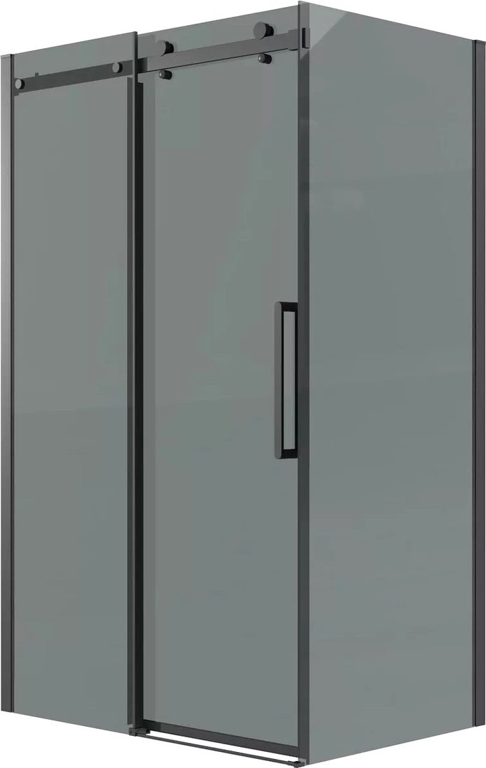 

Душевой уголок Grossman Classic 130x90x195 120.K33.04.1390.21.10 (черный матовый/тонированное стекло)