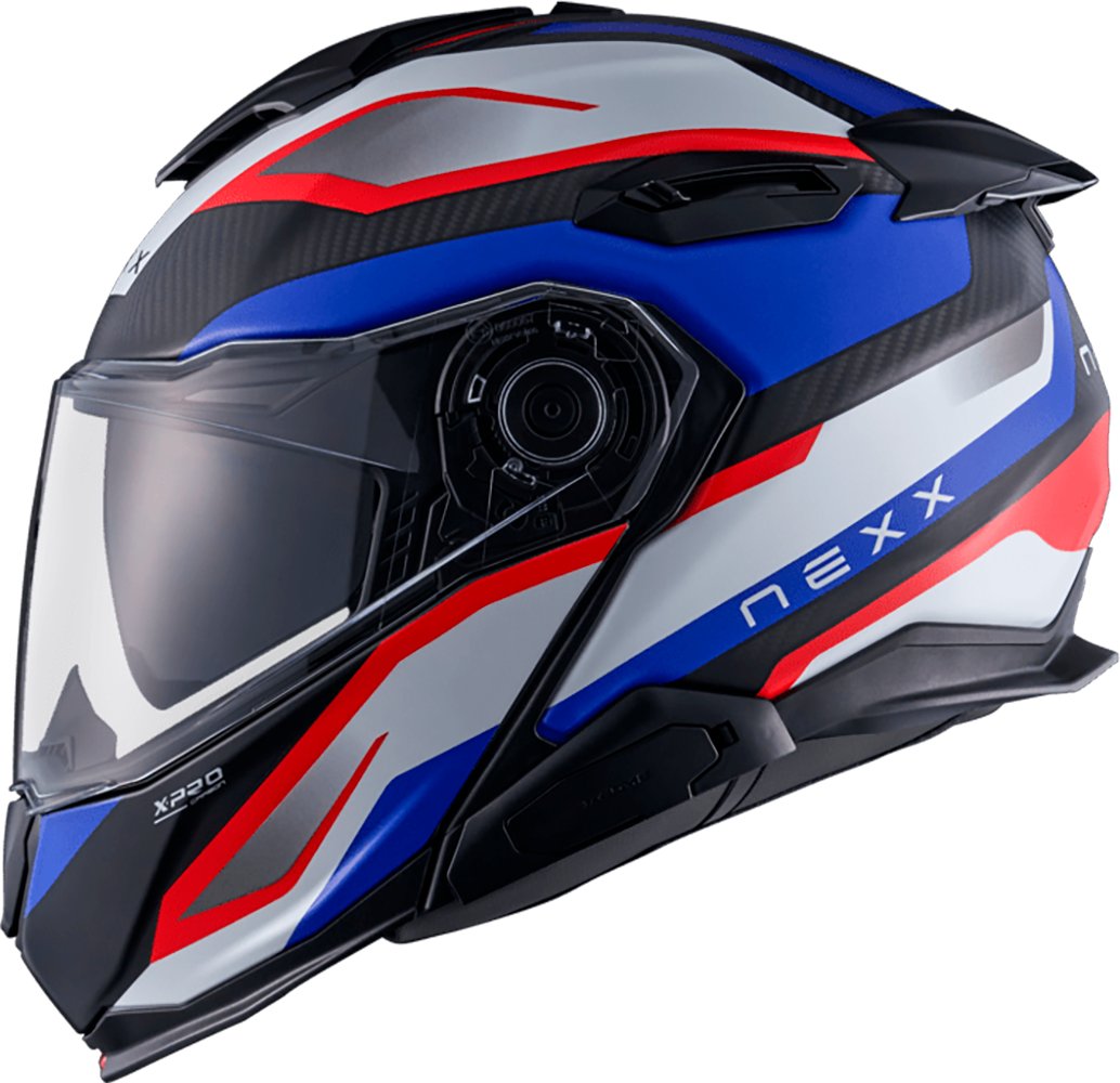 Мотошлем Nexx Helmets X.Lifetour Pro Mile (M, синий/красный)
