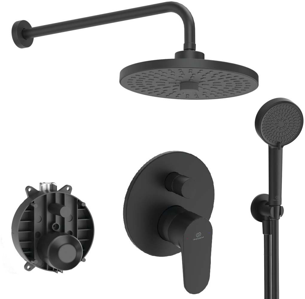 

Душевая система Ideal Standard Ceraline Black SetA7193XG-2