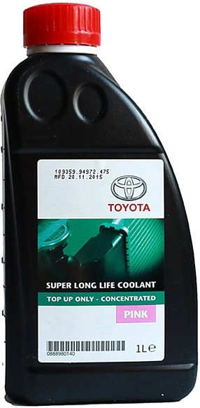 

Антифриз Toyota Super Long Life Coolant PINK 1л