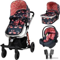 Универсальная коляска Cosatto Giggle Trail (3 в 1, pretty flamingo)