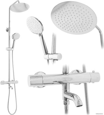 Душевая система  Rea Lungo Chrome TermoREA-P6607
