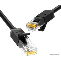 Кабель Ugreen NW102 60545 RJ45 - RJ45 (1.5 м, черный)