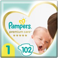 Подгузники Pampers Premium Care 1 Newborn (102 шт) в Гомеле