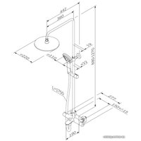 Душевая система  AM.PM Gem F0790520