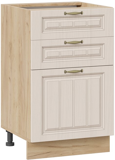 

Шкаф напольный Трия Лина 1Н5Я3 (дуб крафт золотой/кремовый)