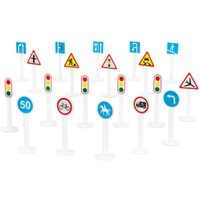 Развивающая игрушка Полесье Дорожные знаки №2 (20 элементов) 64202