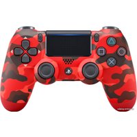 Геймпад Sony DualShock 4 v2 (красный камуфляж)