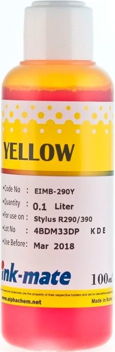 

Чернила Ink-Mate EIM-290Y 100 мл (желтый)