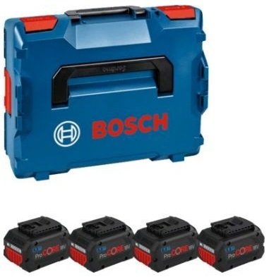 

Набор аккумуляторов Bosch 1600A02A2U (18В/4x5.5 Ah)