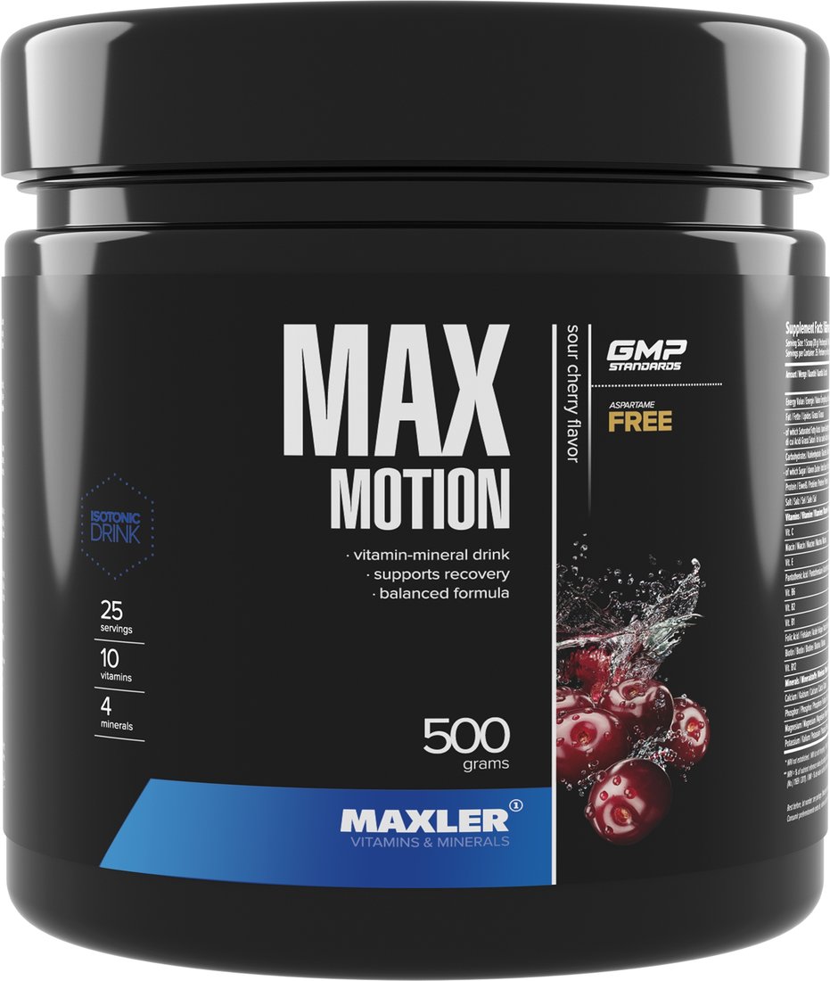 

Изотоник Maxler Max Motion (500 г, вишня)