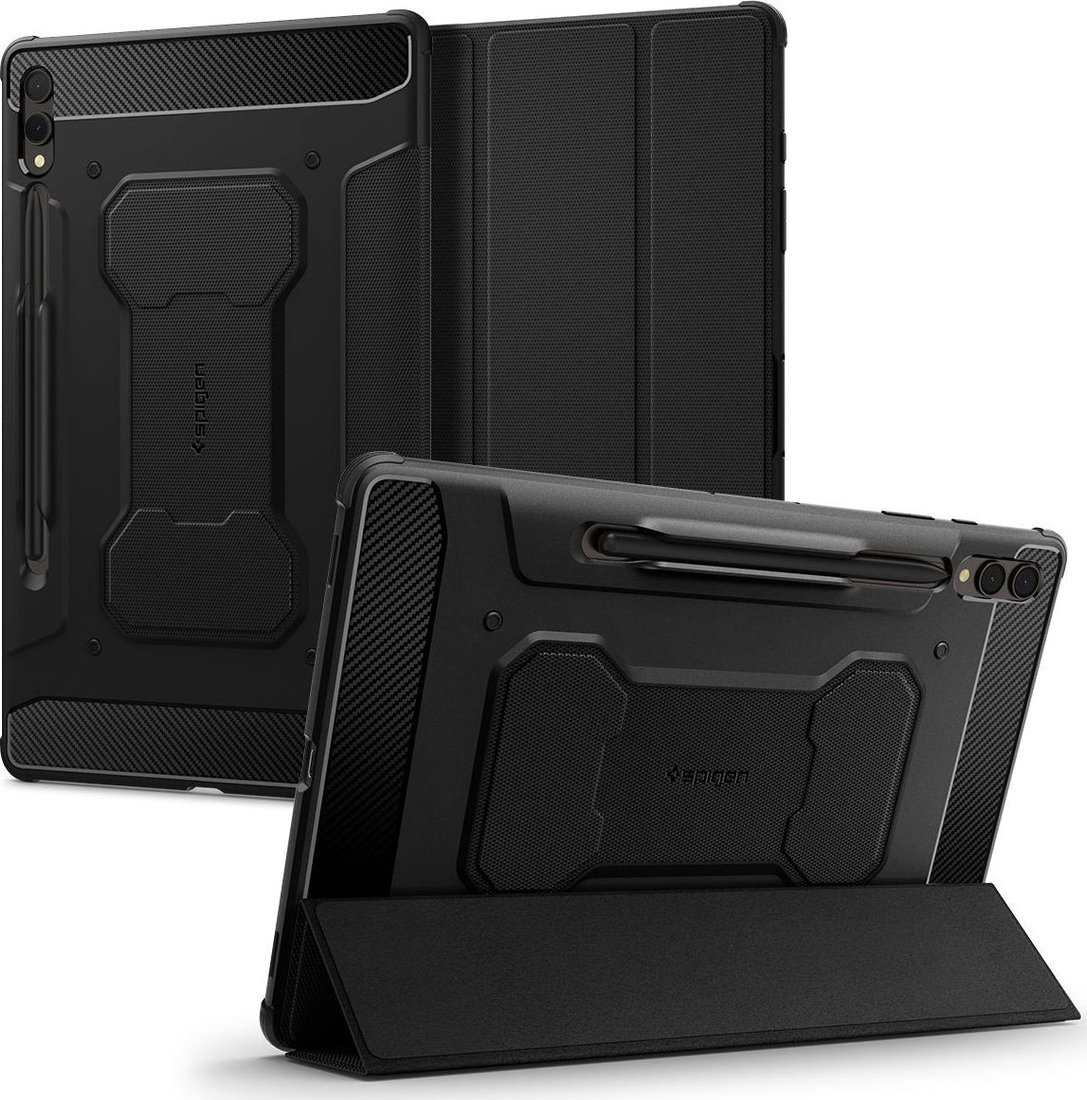 

Чехол для планшета Spigen Rugged Armor Pro для Galaxy Tab S9 Plus (черный)