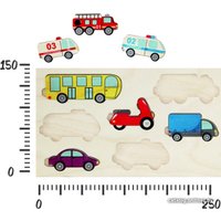 Мозаика/пазл Краснокамская игрушка Городской транспорт Н-41