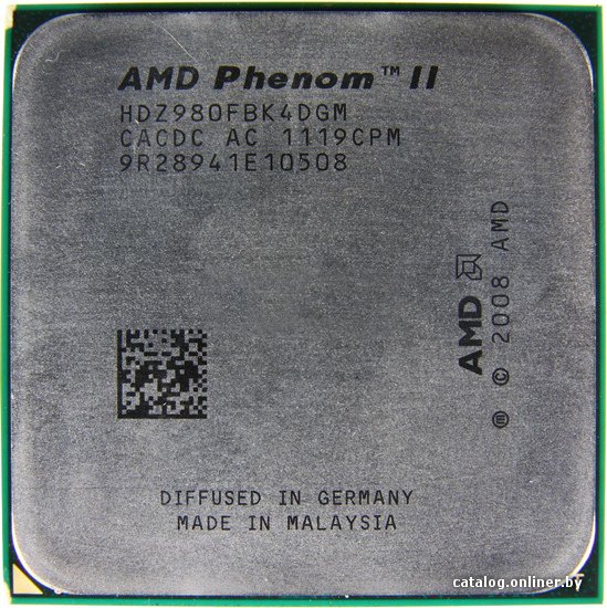 AMD Phenom II X4 980 Black Edition (HDZ980FBK4DGM) процессор