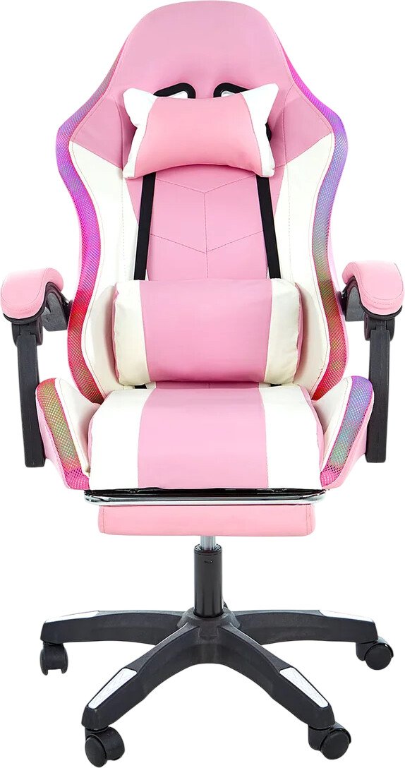 

Игровое (геймерское) кресло Arvento Sharm (розовый/белый)