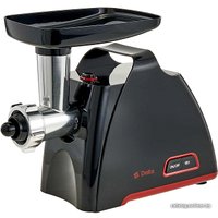 Мясорубка Delta DL-6105M (черный/красный)