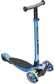 Трехколесный самокат Yvolution Glider XL (черно-синий)