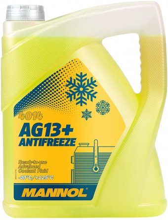 Антифриз Mannol Antifreeze AG13+ 5л (желтый)
