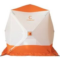 Палатка для зимней рыбалки Следопыт PF-TW-11 (оранжевый/белый)