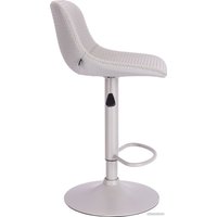 Стул Everprof Smile Black (экокожа, серый)