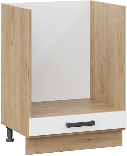 

Шкаф напольный Трия Детройт исп.2 1Н6Б (дуб крафт золотой/белый глянец)