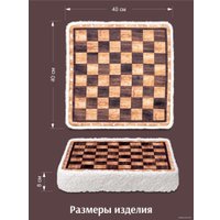 Подушка для сидения Espera Home Sidoс Шахматы 40x40