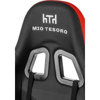 Игровое (геймерское) кресло Mio Tesoro Норманн 8011 (черный/красный)