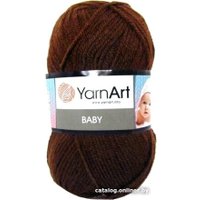 Пряжа для вязания Yarnart Baby 100% акрил 1182 50 г (150 м, коричневый)