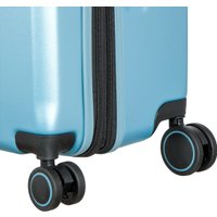 Чемодан-спиннер Verage Freeland 20062-M+ 68 см (серебристо-голубой)