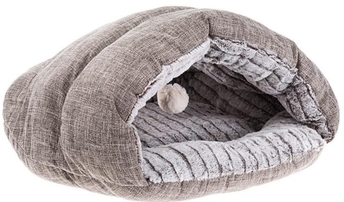 

Домик Ferplast Tufli Cuscino с игрушкой 48 (серый)