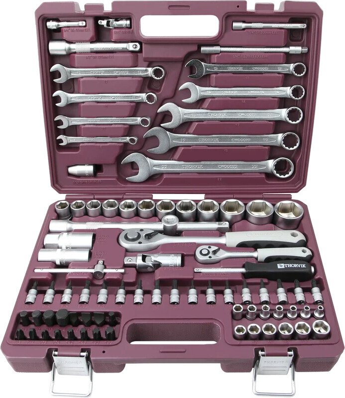 

Набор домашнего мастера Thorvik TS082 (82 предмета)