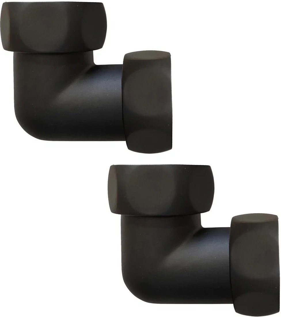 

Американка Ростела угловая для п/с 1" х 1/2" г/г 740SCH1004Ral9005 (черный)